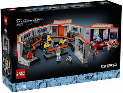 LEGO Icons #11385 Star Trek USS Enterprise NCC-1701 Bridge: PREORDER SHIPS 09/01