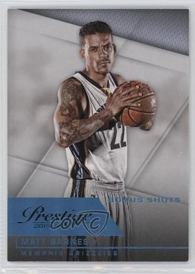 2015-16 Panini Prestige Bonus Shots Blue 89/99 Matt Barnes #14 0q3