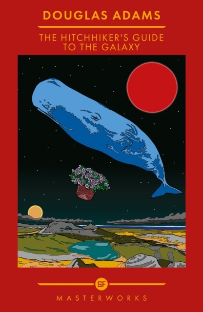 The Hitchhiker's Guide To The Galaxy by Douglas Adams (Hardback Book)