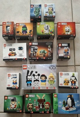 LEGO Brickheadz 15x  u.a. 40622/40377/40378/40619/40539/75317/40436/40552/ NEU 