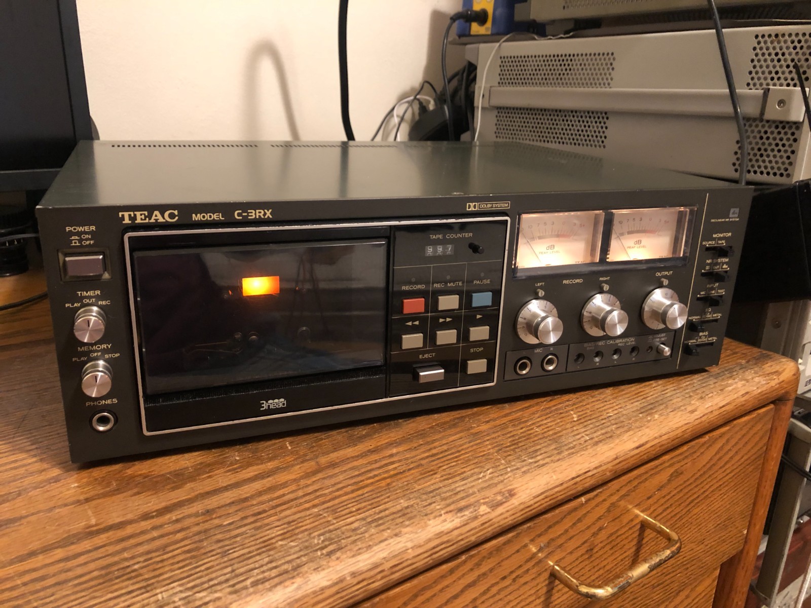 Teac C-3-RX vintage audio equipment - eBay listing photo 1