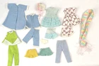 Vintage Barbie Skipper Clone Doll Clothes Lot Dress