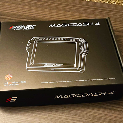 Simagic MAGICDASH 4  sim racing dashboard dash Zeus wheel compatible 
