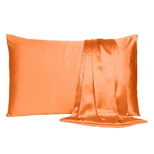 Funda de almohada de seda satinada funda de almohada King Queen estándar cubierta de cojín nueva - Imagen 57 de 251