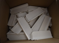 Siffron Power Zone Kwikset Center Divider 9" Long Std Lens White Color 50 Pack