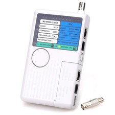 4-in-1 Network Cable Tester Remote RJ11 RJ45 USB BNC Phone Cable Tester Meter