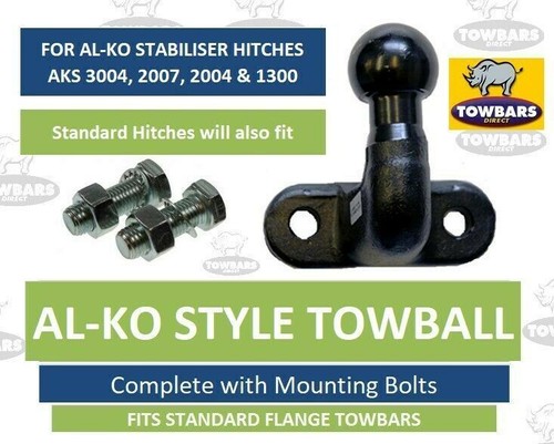 MP5003B E Approved Heavy Duty 50mm Towball Black - Maypole - Foto 3