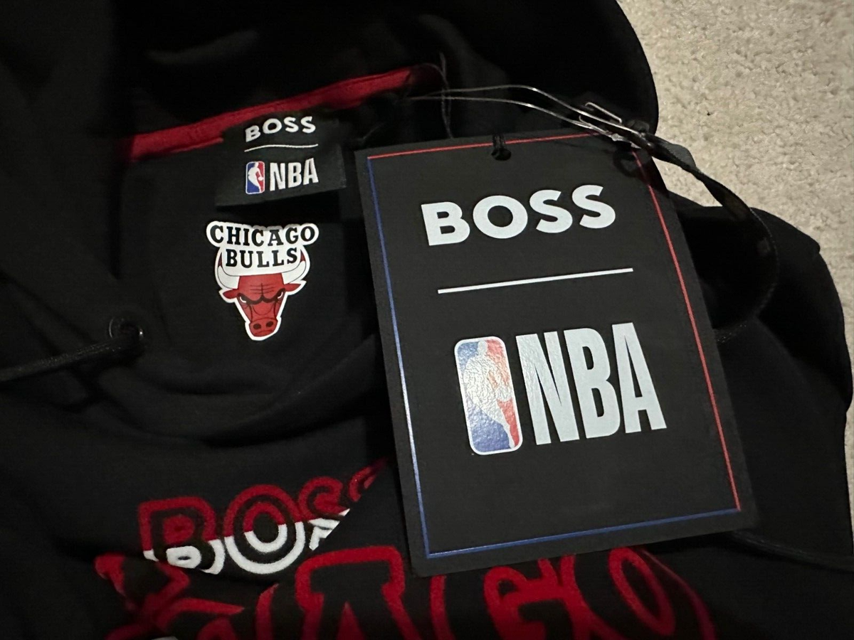 Hugo Boss x NBA Chicago Bulls Hoodie & Joggers Set Size Small NEW 