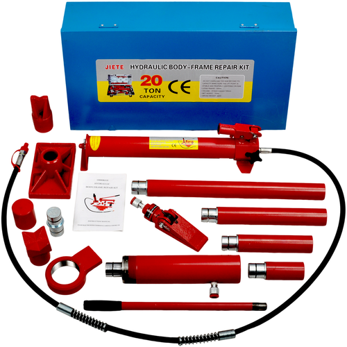 20 Ton Porta Power Hydraulic Jack Body Frame Repair Kit Auto Shop Tool