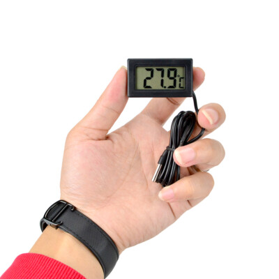 Rundes Mini-Thermometer 22mm - DC 5-12V - Für Präzisionsinstrumente & Enge Einbauten