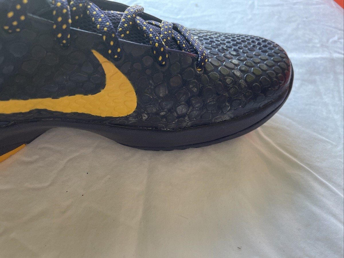 Nike Kobe 6 'Imperial Blue' Blue/Blue/Yellow Rare Vintage 2010
