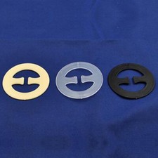 24 Bra Strap Concealer Clips Racerback Lift Control in Black Clear and Beige