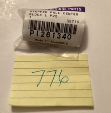 Yamaha Genuine Parts Piano Stopper Fall Center Block L PI261340 see pics