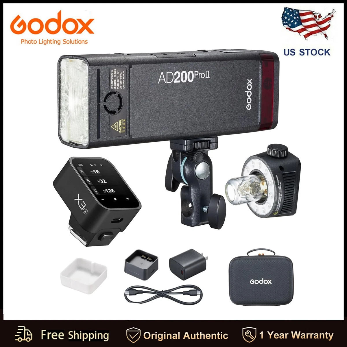 Godox AD200 Camera Flashes for sale | eBay