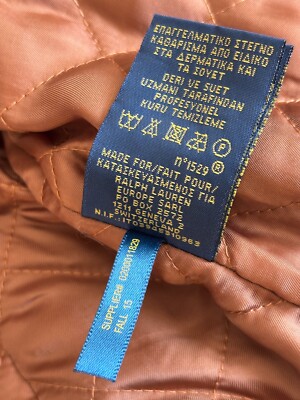 Polo Ralph Lauren Leather Moto Biker Jacket RRL Purple Label Style