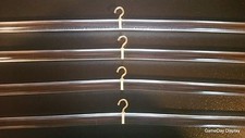 Jersey Hanger for Display Case - Clear Acrylic Rod with Hook Lot of 4 B