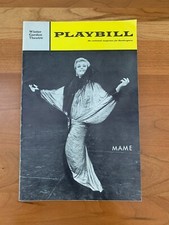 MAME Playbill, Winter Garden Theatre, August, 1967, Angela Lansbury as MAME