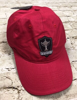 Kansas City Cup Golf Association Red Baseball Hat Cap Adjustable Adult One Size*