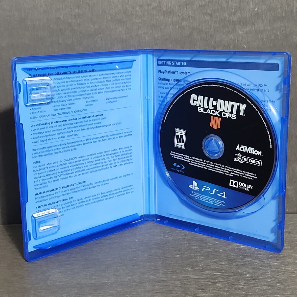 Call of Duty Black Ops IIII 4 IV PlayStation 4 PS4 Game