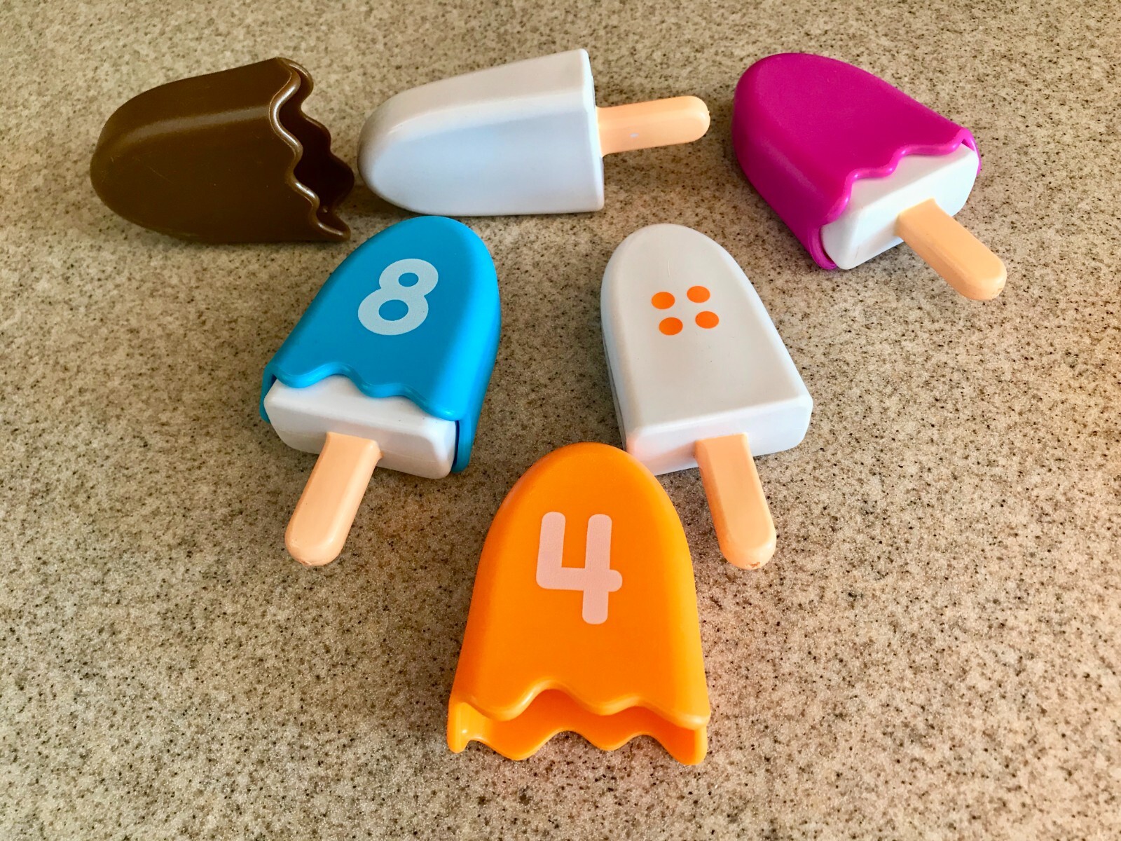LEARNING RESOURCES SMART SNACKS ICE CREAM POPS HTF NICE CLEAN FUN PLAY