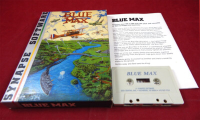 Atari XL:  Blue Max - Synapse Software 1983 