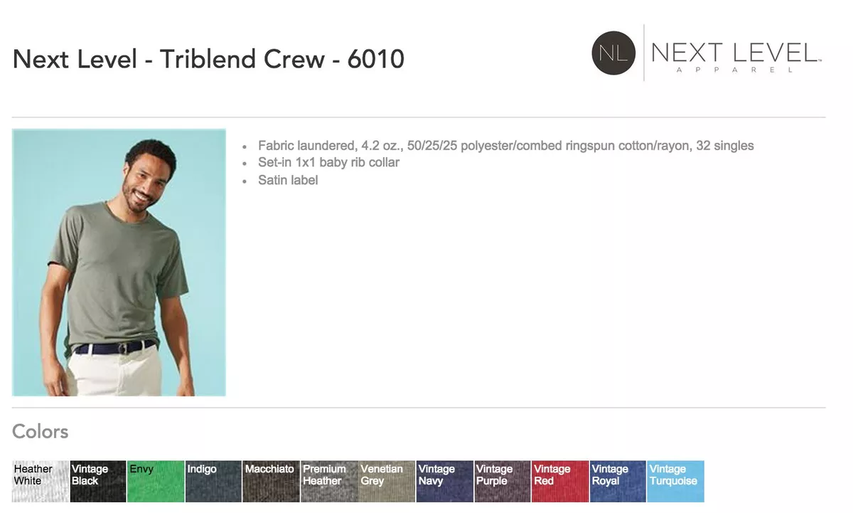 next level 6010 premium heather