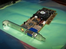 nVidia SU3-1B000 MVGA-NVG11AM 400 64MB W/TV AGP Video Card