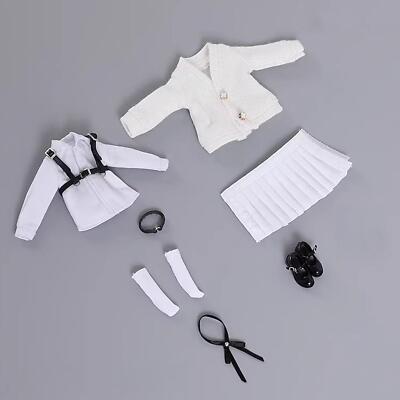 Maßstab 1/12 Figur Puppe Schuluniform Set für 6 Zoll Frau Figur Zubehör