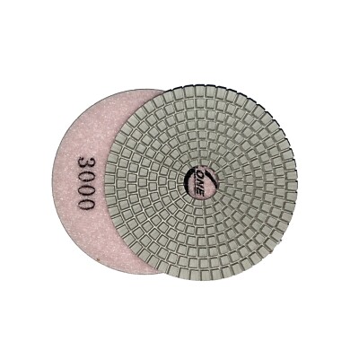 Cyclone Engineered Stone White Resin Polishing Pads