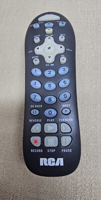 RCA RCR311W Universal Remote Control Genuine TV DVD VCR Cable