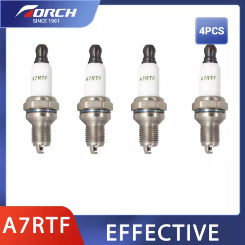 A7RTF Resistor TORCH Spark Plug Repl for CHAMPION 979 RDZ4H/T04 Small Engine 4Pc - Afbeelding 1 van 7