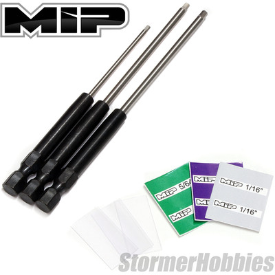 MIP Speed Tip Standard Hex Driver Set (1/16, 5/64, 3/32) MIP9511 with labels