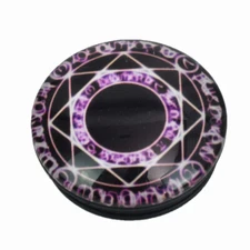 Phone Grip Universal Holder for IPhone Galaxy Cell Phone Mounts Bracket Purple