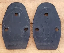 VINTAGE SIDI GENIUS SHOES LOOK SYSTEM 3 BOLT SOLE INSERTS USED CONDITON