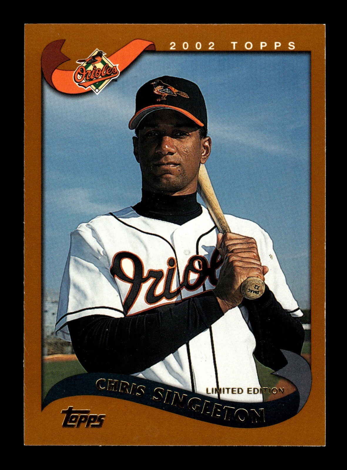 CHRIS SINGLETON ⚾ 2002 Topps Tiffany Limited Edition #431 Baltimore Orioles