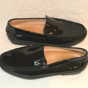 patent leather driving moccasins