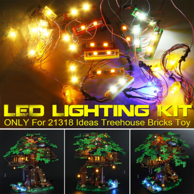 LED-Licht Fortschrittliches Für LEGO IDEAS TREEHOUSE 21318 Beleuchtung Teile DHL