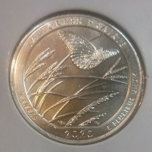 2020-P America the Beautiful Quarters Tallgrass Prairie — photo from the most recent tracked eBay sale