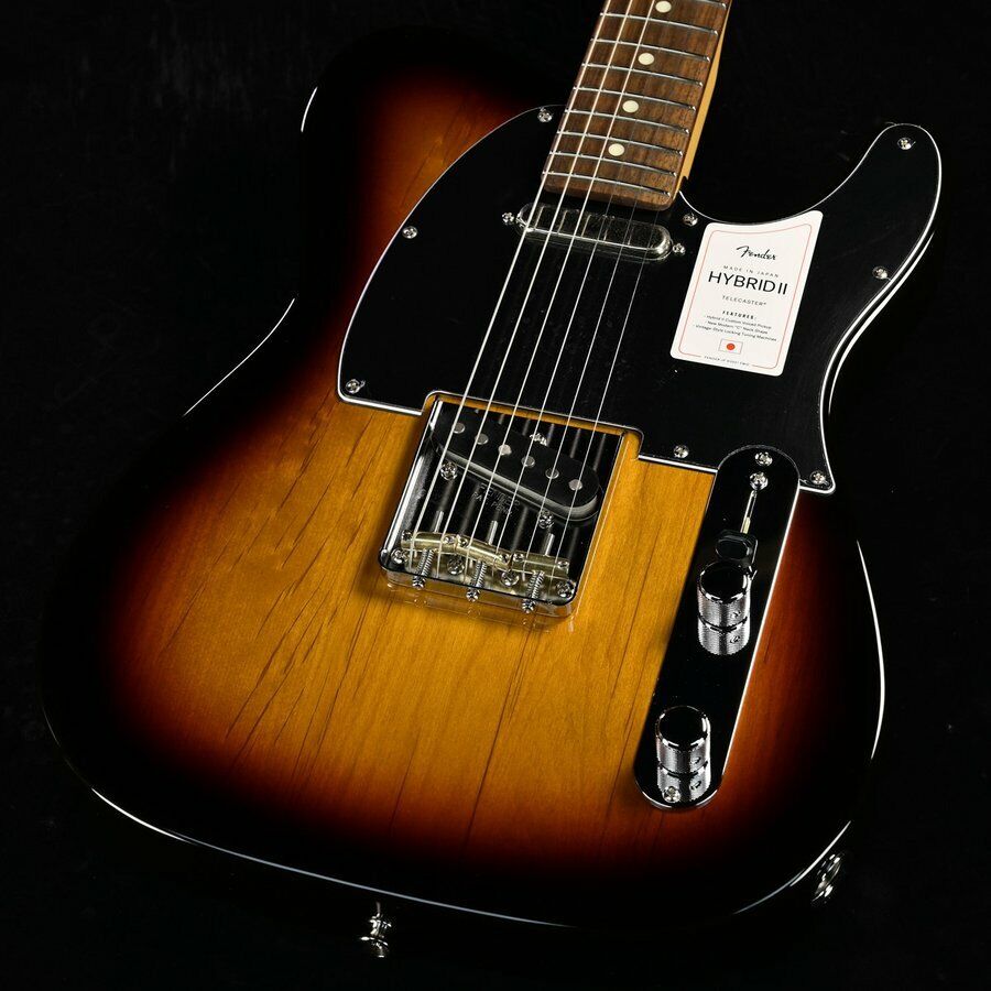 Fender Made in Japan Hybrid II Telecaster 3-Color Sunburst with gig bag  rosewood