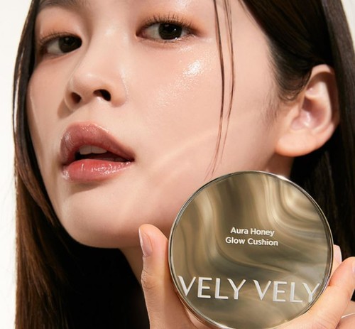 VELY VELY AURA HONEY Glow Cushion 15g 2024 S/S Renewal - Picture 5 of 8