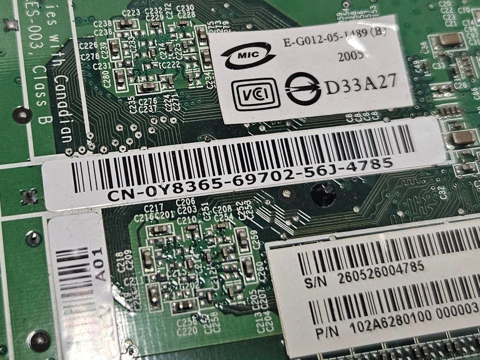 ATI Radeon X300, 128MB DDR, PCI-E, VGA, DVI, Dell 0Y8365 - WORKING - Image 4 of 4