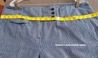 EUC Women's Larry Levine Cotton Wide Leg Pants FRESHLY LAUNDERED Pinstripe SZ 16 — photo 6