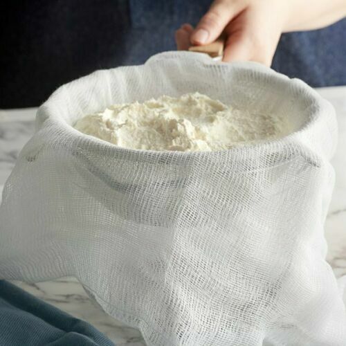 100% COTTON CHEESE CLOTH 180 x 90cm MUSLIN STRAIN DRAIN STRAINING STEAMING - Picture 1 of 6