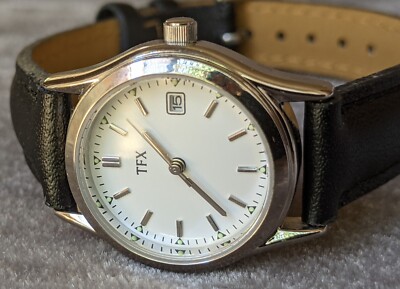 TFX by Bulova Ladies Casual Watch Silver Face Brown Adjustable Leather Strap NEW TFX By Bulova 36M104 Women main image 4