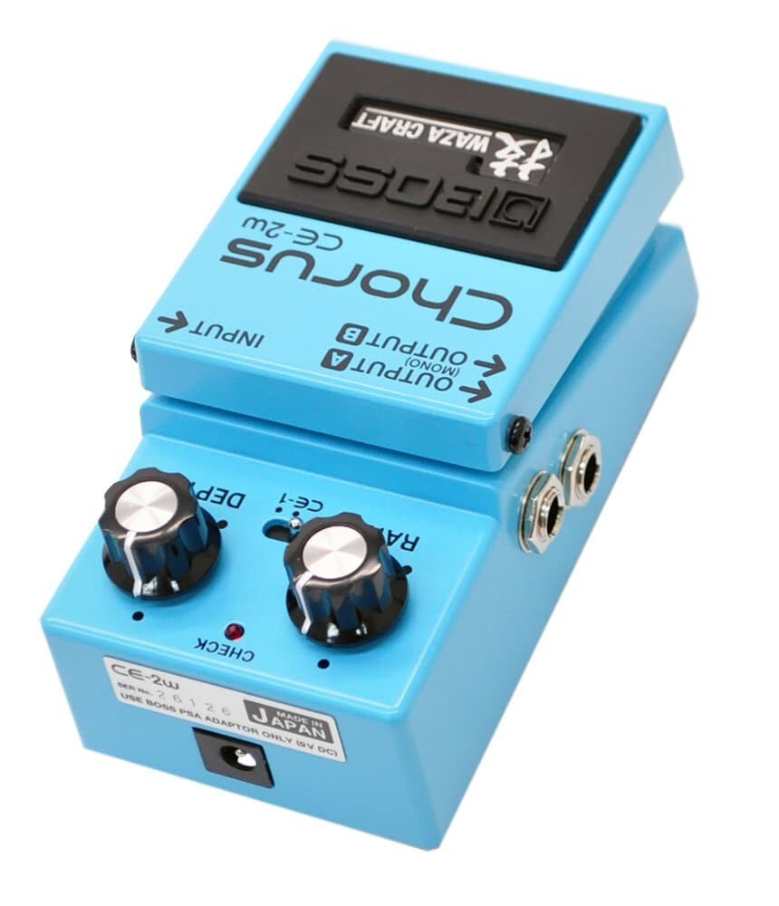 Boss CE2WTechnique WAZA CRAFT CE-2W Chorus Boss Blue New
