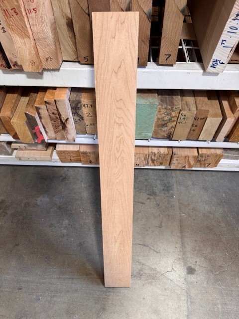 Roasted Maple🍁Guitar Neck .9"x4"x36 KD