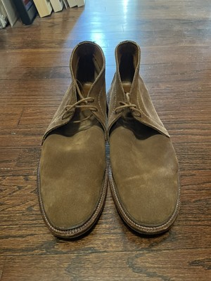 unlined chukka