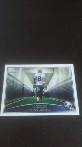 FREE SHIPPING-Tony Romo-2009 Topps Football-no.54-Cowboys - Picture 3 of 3