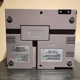 Nintendo NES Console Action Set Complete + NES 2 Drawer 28 game Storage Box. OEM