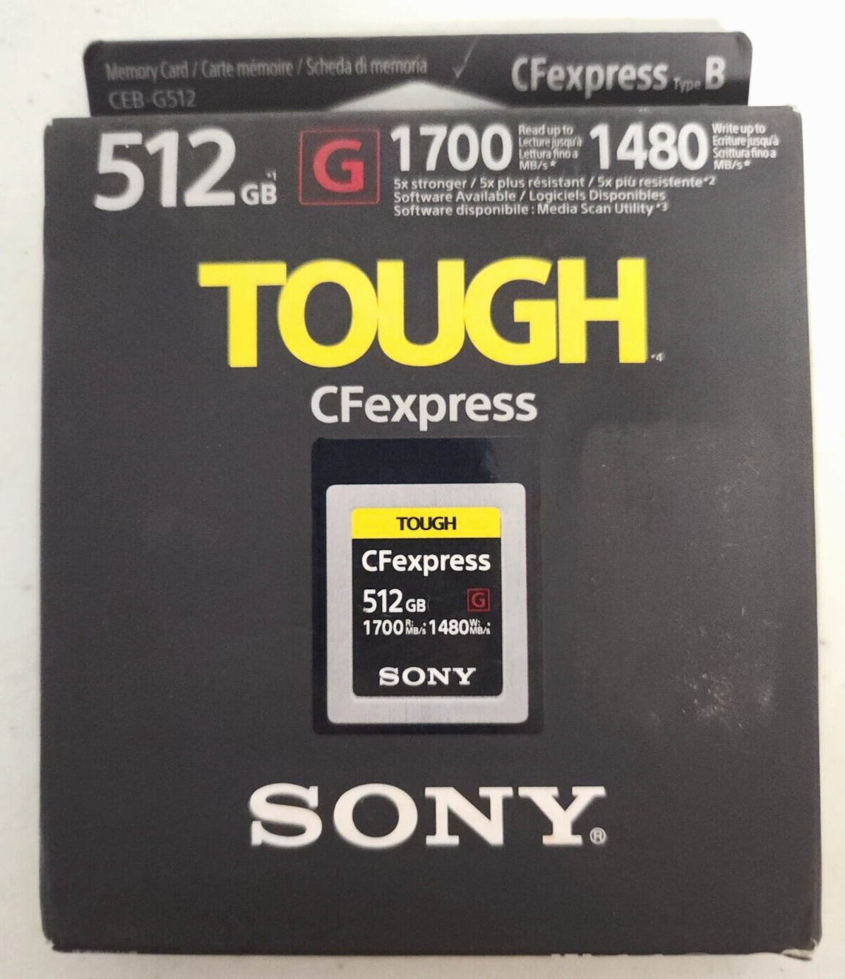 100%新品定番】 ソニー CEB-G512 J CFexpress Type B メモリーカード